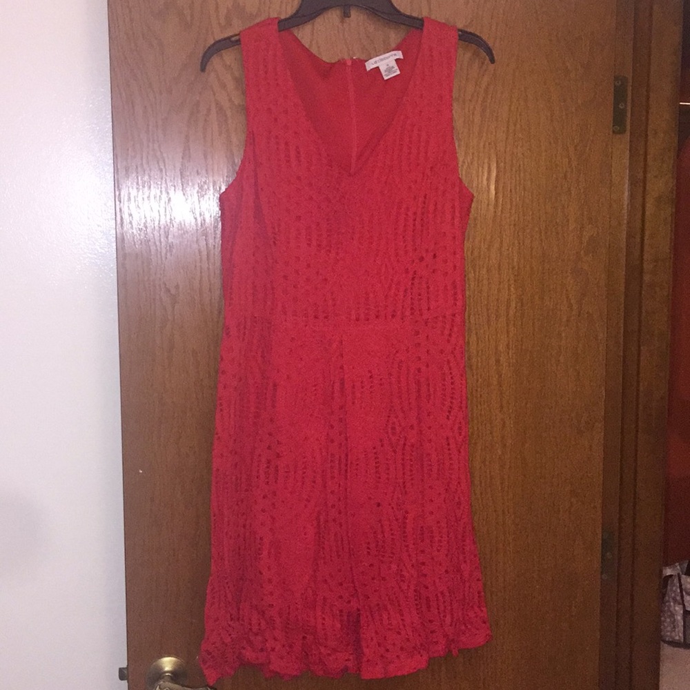 Sleeveless Red Dress